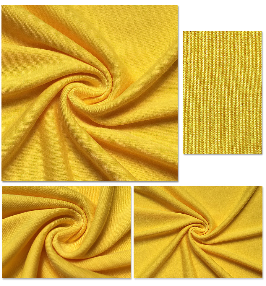 Chất lượng cao dệt kim Polyester Staple đơn Jersey
